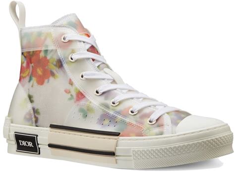 floral dior sneakers